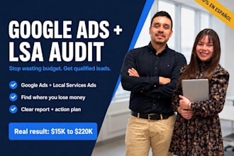 audit and optimize your google ads and local services ads
