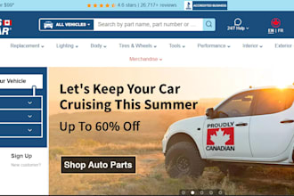 auto part woocommerce website automotive website car dealer website automobile
