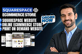 build squarespace ecommerce store squarespace print on demand printify printful