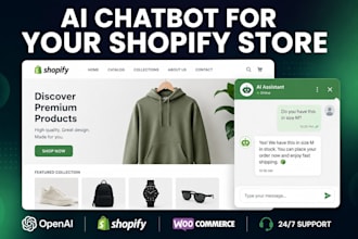 integrate ai chatbot, automation ai agent, into your shopify ecommerce store