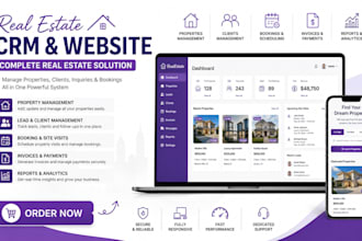 real estate property listing management realtor idx airbnb vacation rental crm