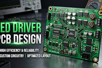 design high efficiency led drivers and embedded control pcb systems