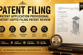 patent filing patent application provisional patent uspto filing patent review