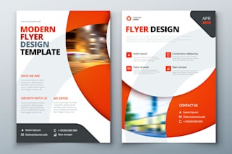 create business flyer, event flyer, and promotional flyer design