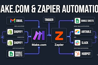 build make n8n airtable zapier workflow automation
