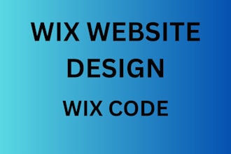 design wix, redesign wix, customize, or build a professional wix website