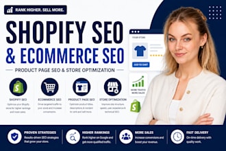 do shopify, ecommerce, product page SEO and store optimization