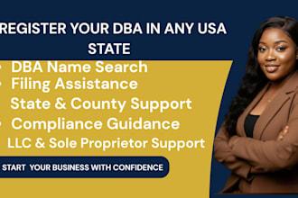 file dba, fictitious business name registration in any USA state