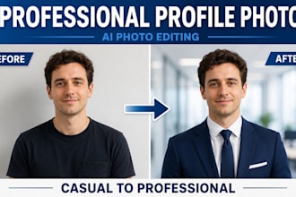 professional profile photos using ai