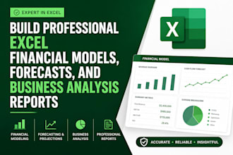 build professional excel financial models, forecasts, and business analysis repo