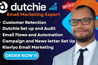 dutchie crm automation customer retention dutchie sms email marketing klaviyo