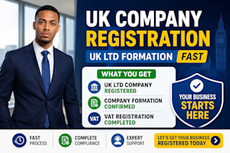 do UK company registration and ltd formation fast