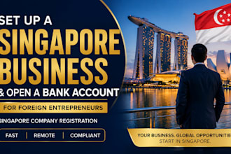 help foreigners set up a singapore business and bank account