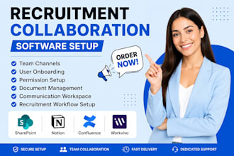 setup healthcare collaboration software sharepoint workvivo notion confluence