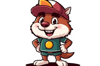 create illustration cartoon character or mascot