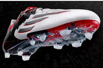 design 3d football cleats, soccer shoes and sports footwear