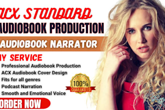 narrate your amazon audiobook dark romance thriller novel for acx audible