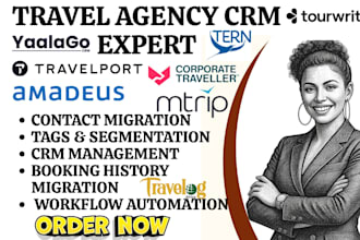 migrate your travel agency data to any travel crm software