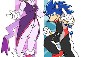 draw your fursona or own character