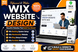 design wix website wix  booking wix membership wix blog