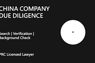 do chinese company search, due diligence and background check