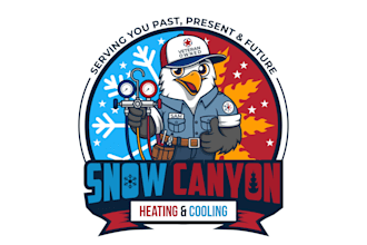 create a custom air conditioning and cooling company logo