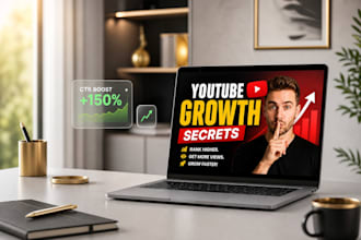create professional youtube thumbnails for higher CTR