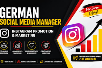 german instagram marketing, social media promotion manager for audience growth