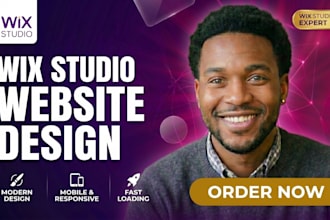 design wix studio website, do wix studio design, wix redesign wix studio build