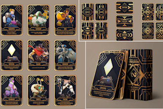 card game art board game card game design tarot cards illustration card template