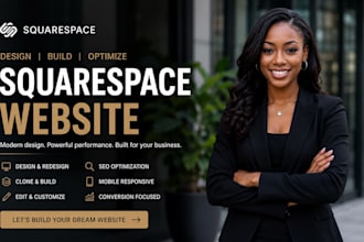 clone squarespace build squarespace edit squarespace build and redesign website