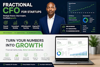 build a financial dashboard and KPI tracker in excel