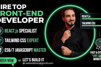 build a react landing page with gsap