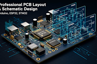 convert your schematic into a professional pcb layout design