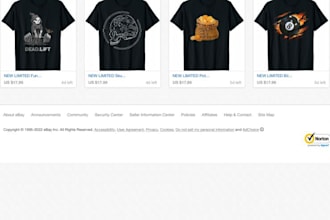 professional ebay product listing and ebay SEO optimization