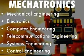 expertly assist with mechanical  mechatronics projects and courses