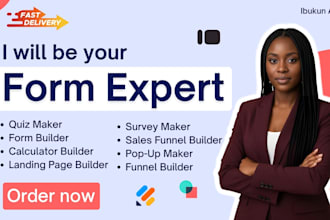 build involve me, typeform, paperform, forminator, wpforms, ninjaforms, jotform
