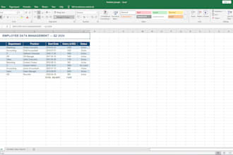 do data entry, excel and word processing fast and accurately