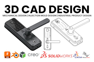 3d cad design injection mold dfm analysis moldflow mechanical product design stl