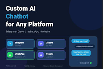 build a custom ai chatbot for your business