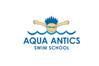 design creative new swimming school logo