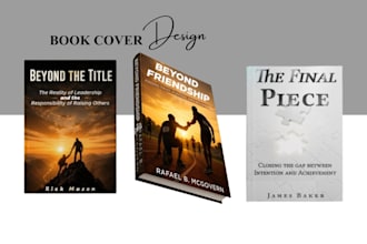 create unique modern self help minimalist book cover design for kindle publish