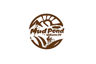 design mountain bike trail logo
