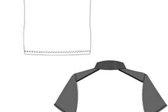 fashion cad designer garment technical drawings