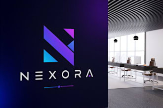 design modern combination mark and abstract logo design