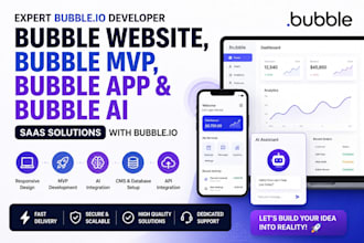 do bubble website, bubble mpv, bubble app bubble ai as a bubble developer saas