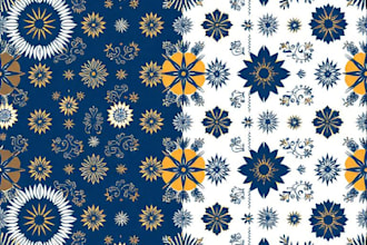 design seamless pattern textile prints pattern design