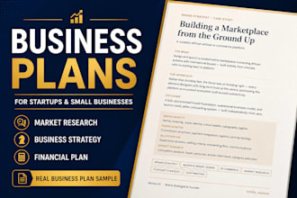 write a professional business plan for startups