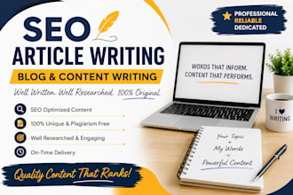 write blog posts and articles