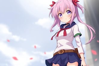 do a anime character